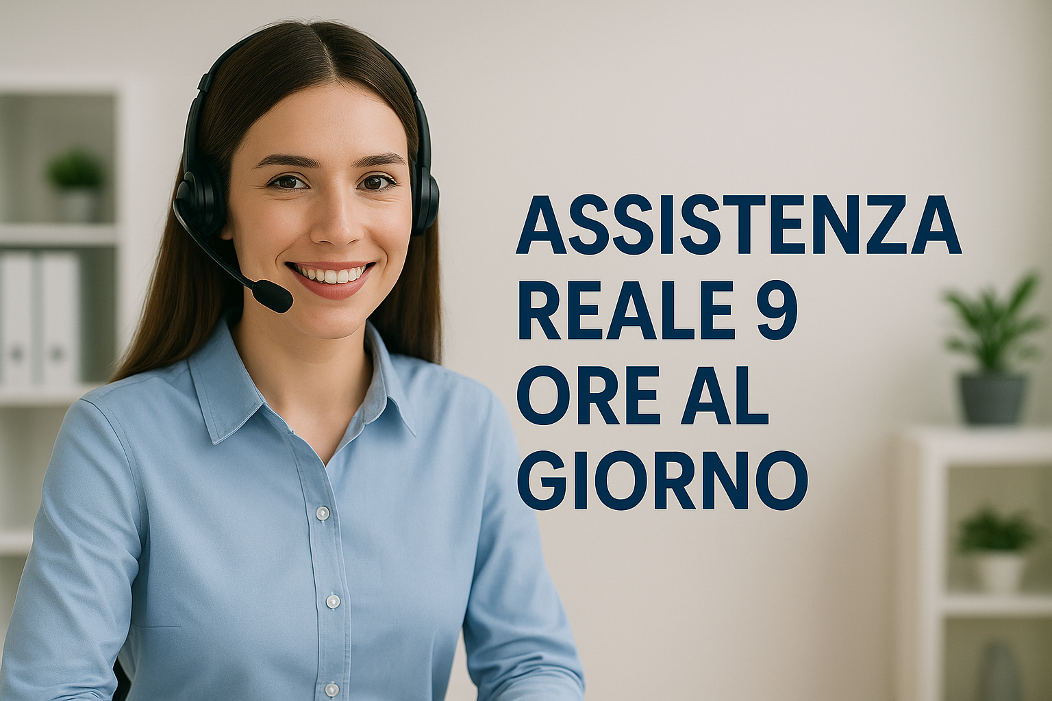 Operatrici che gestiscono la segreteria remota